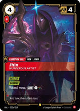 Jhin - Murderous Artist (Alternate Art) (022a/219) - Unleashed Foil
