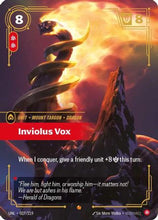 Inviolus Vox (027/219) - Unleashed Foil