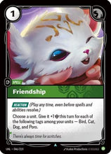 Friendship (046/219) - Unleashed Foil