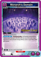 Monarch's Domain (UE17BT/SLG-1-035) - UE17BT SOLO LEVELING Release Event Cards