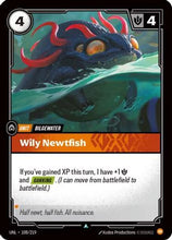 Wily Newtfish (108/219) - Unleashed Foil