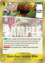 Gum-Gum Golden Rifle (OP15-16) - Adventure on Kami's Island Foil