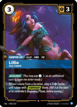 Lillia - Fae Fawn (082/219) - Unleashed Foil