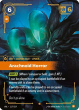 Arachnoid Horror (117/219) - Unleashed Foil