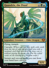 Quandrix, the Proof (SOS-218) - Secrets of Strixhaven Foil
