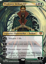 Professor Dellian Fel (Borderless) (SOS-283) - Secrets of Strixhaven Foil