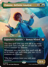 Zimone, Infinite Analyst (Borderless) (SOC-010) - Commander: Secrets of Strixhaven
