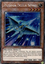 Photon Delta Wing (Platinum Secret Rare) (RA05-EN026) - Rarity Collection 5 1st Edition