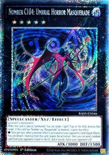 Number C104: Umbral Horror Masquerade (Platinum Secret Rare) (RA05-EN046) - Rarity Collection 5 1st Edition