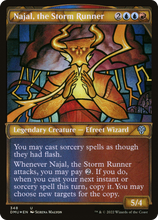 Najal, the Storm Runner (Showcase Textured) [Dominaria United]