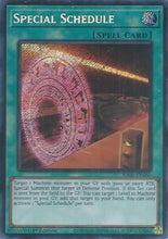 Special Schedule (Secret Rare) (RA05-EN060) - Rarity Collection 5 1st Edition