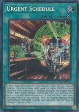Urgent Schedule (Secret Rare) (RA05-EN064) - Rarity Collection 5 1st Edition