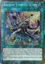 Radiant Typhoon Vision (Platinum Secret Rare) (RA05-EN075) - Rarity Collection 5 1st Edition