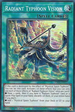Radiant Typhoon Vision (RA05-EN075) - Rarity Collection 5 1st Edition