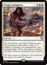 Tragic Arrogance (SOC-182) - Commander: Secrets of Strixhaven