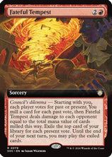 Fateful Tempest (Extended Art) (SOC-079) - Commander: Secrets of Strixhaven