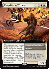 Emeritus of Truce (Extended Art) (SOS-309) - Secrets of Strixhaven