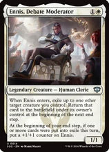 Ennis, Debate Moderator (SOS-014) - Secrets of Strixhaven Foil