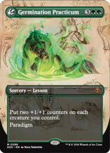 Germination Practicum (Borderless) (SOS-296) - Secrets of Strixhaven