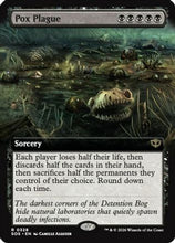 Pox Plague (Extended Art) (SOS-328) - Secrets of Strixhaven Foil