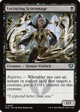 Lecturing Scornmage (SOS-087) - Secrets of Strixhaven Foil