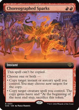 Choreographed Sparks (Extended Art) (SOS-331) - Secrets of Strixhaven Foil