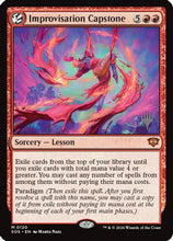 Improvisation Capstone (PPSOS-120) - Promo Pack: Secrets of Strixhaven Foil