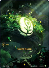 Calm Rune (Alternate Art) (R02a) - Unleashed Foil