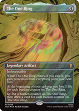 The One Ring (Borderless) (Surge Foil) (HOC-084) - The Hobbit Foil