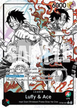 Luffy & Ace (Parallel) (ST30-001) - Starter Deck EX: Luffy & Ace Foil