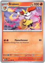 Braixen 12 - ME04 Chaos Rising Reverse Holofoil