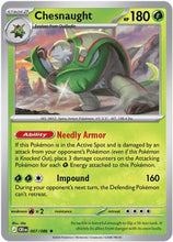 Chesnaught 7 - ME04 Chaos Rising Holofoil