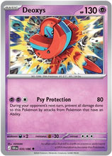 Deoxys - 033/086 33 - ME04 Chaos Rising Reverse Holofoil