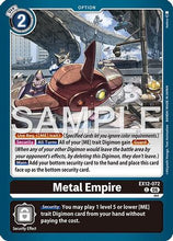 Metal Empire (EX12-072) - Digital World Shambala