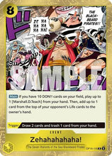 Zehahahahaha! (OP16-116) - The Time of Battle Foil