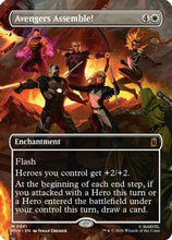 Avengers Assemble! (Borderless) (0341) (MSH-341) - Marvel Super Heroes Foil