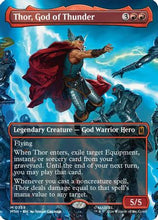 Thor, God of Thunder (Borderless) (0338) (MSH-338) - Marvel Super Heroes Foil
