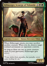 Killmonger, Scourge of Wakanda (MSH-218) - Marvel Super Heroes Foil