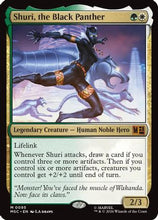 Shuri, the Black Panther (MSC-095) - Commander: Marvel Super Heroes