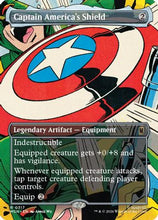 Captain America's Shield (Borderless) (0317) (MSH-317) - Marvel Super Heroes Foil