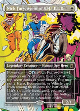 Nick Fury, Agent of S.H.I.E.L.D. (Borderless) (MSH-314) - Marvel Super Heroes Foil