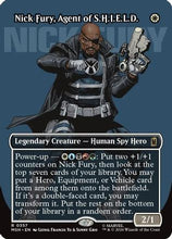 Nick Fury, Agent of S.H.I.E.L.D. (Borderless) (0357) (MSH-357) - Marvel Super Heroes Foil