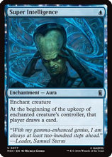 Super Intelligence (MSH-077) - Marvel Super Heroes Foil