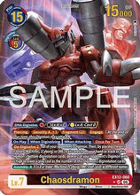 Chaosdramon (Alternate Art) (EX12-060) - Digital World Shambala Foil