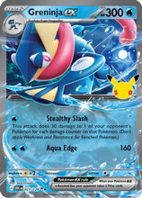Greninja ex - 021/128 021/128 - ME 30th Celebration Holofoil