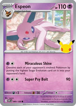Espeon 069/128 - ME 30th Celebration Holofoil