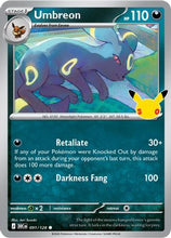 Umbreon 091/128 - ME 30th Celebration Holofoil