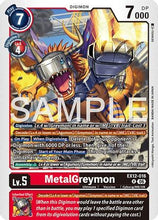 MetalGreymon (EX12-016) - Digital World Shambala Foil