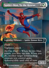 Spider-Man, To the Rescue (MSH-228) - Marvel Super Heroes Foil