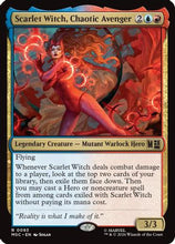 Scarlet Witch, Chaotic Avenger (MSC-093) - Commander: Marvel Super Heroes Foil
